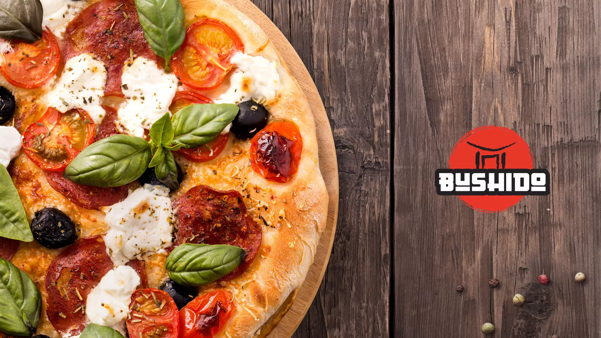 Разработка сайта для пиццерии «BUSHIDO» в Артёмовском